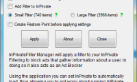 Inprivate-filter-manager