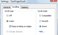 Two-Finger-Scroll-settings