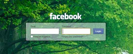 facebook login home page. Tired of seeing the same bland Facebook login home page every time you login 