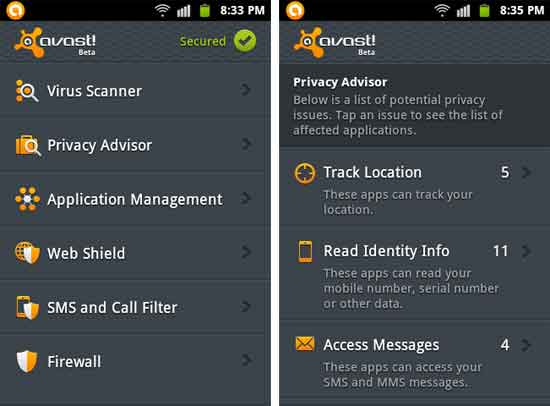 Lookout mobile security