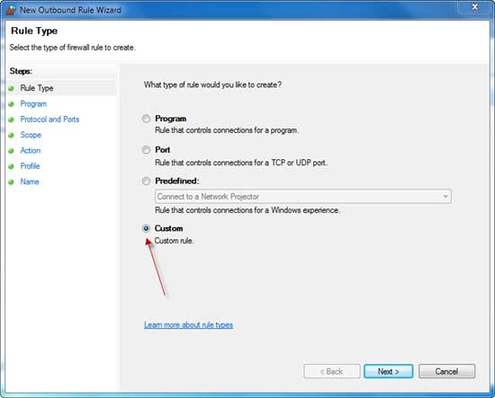 Firewall-config-custom