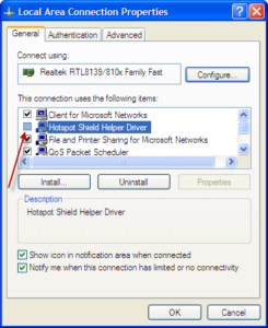 How to solve Hotspot Shield connection problem? - Techtrickz