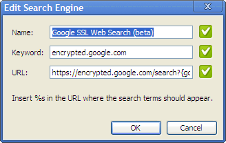 Google-SSL-option