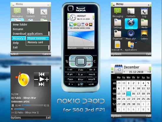 Android Theme For Nokia Mobile Phone - Techtrickz