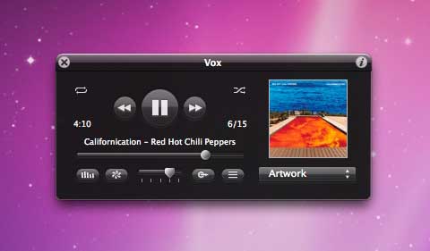 music player mac os x