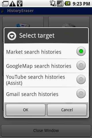 Historyeraser for Android