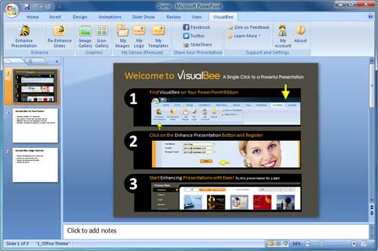 VisualBee-PPT-addon