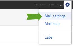 Gmail-settings