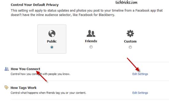 Fcebook-Privacy-settings