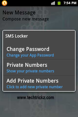 SMS-Locker