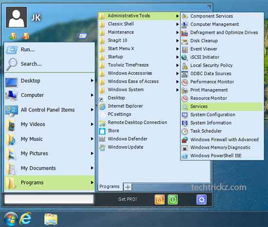 Win7menu