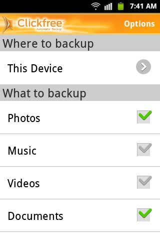 Clickfree-backup