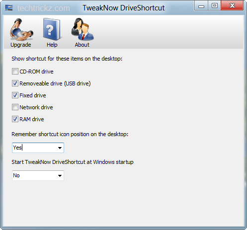 Tweaknow-Drive-Shortcut