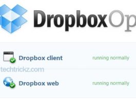 Dropbox-Status
