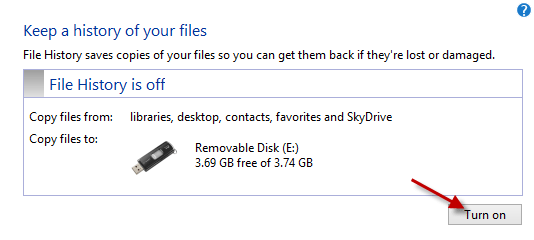 Windows-8-File-History-Turn-on