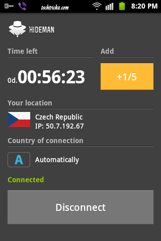 Hideman-VPN-for-Android
