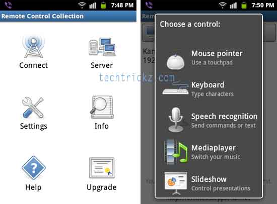 Remote-control-collection-android