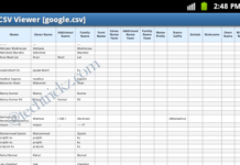 CSV-Viewer-for-Android