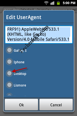 Useragent-of-android-browser