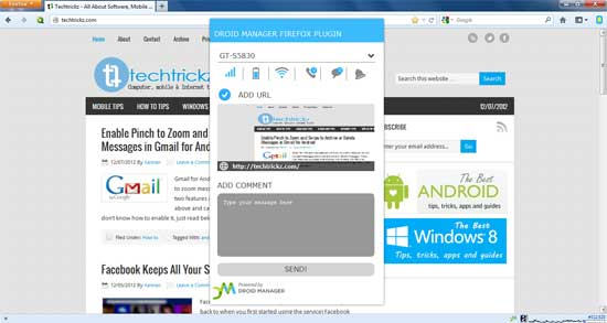Droid-Manager-Plugin-for-Firefox