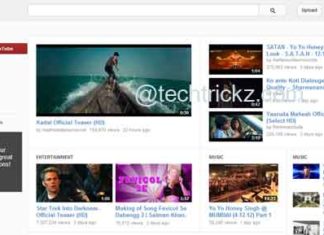 YouTube-Homepage