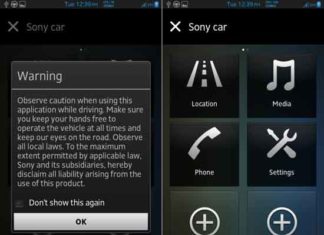 Sony-Car-Launcher