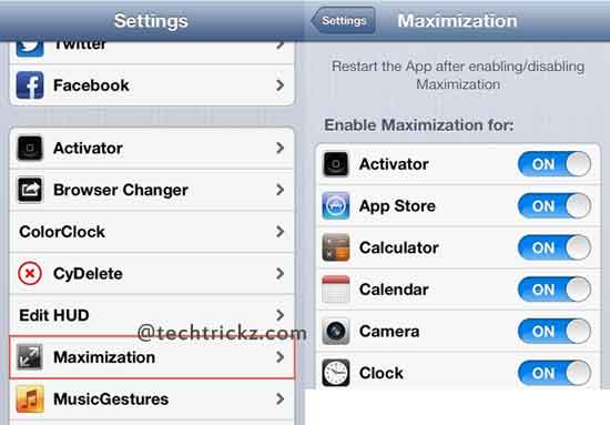 Maximization-for-iOS