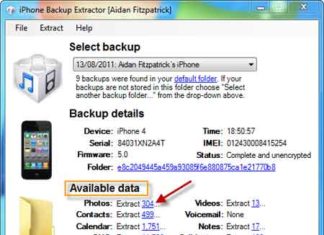 iPhone-Backup-Extractor