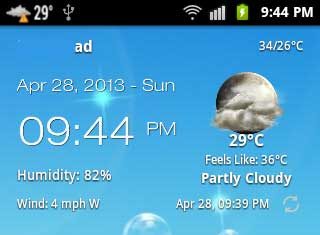 Android-Weather App