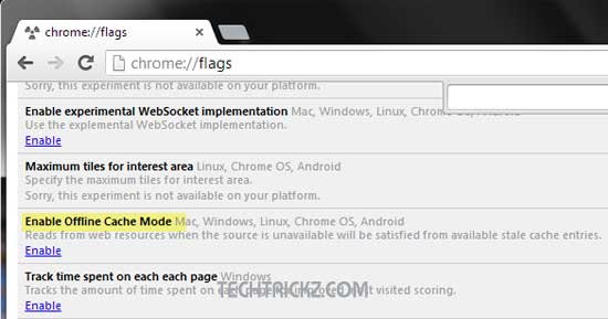 Offline-Cache-Mode-in-Chrome