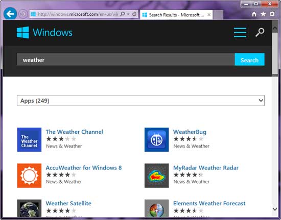 Browser-Version-of-Windows-Store