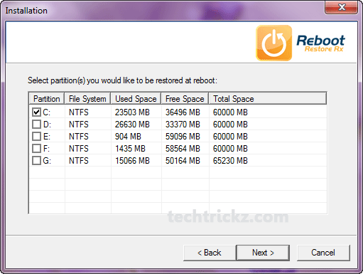 Reboot-Restore-Rx