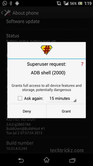 Xperia-Z-root-access