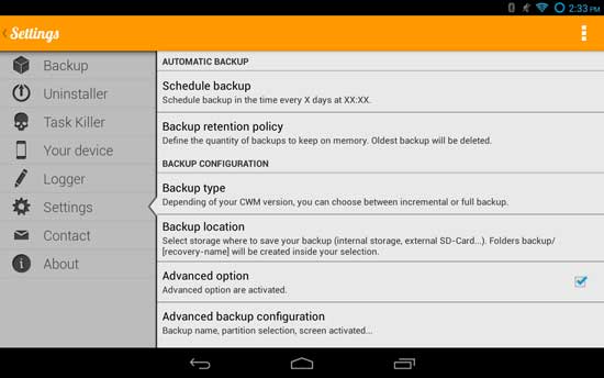 OBackup-Settings