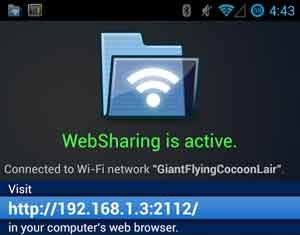 Websharing