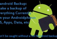 Nandroid Backup