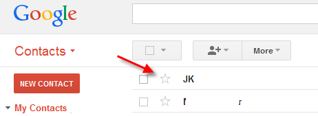 star-gmail-contacts