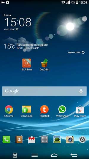 Transparent-weather-widget