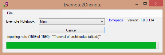 Evernote2Onenote