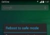 Safe-mode-on-android