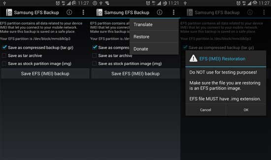 EFS-IMEI-backup