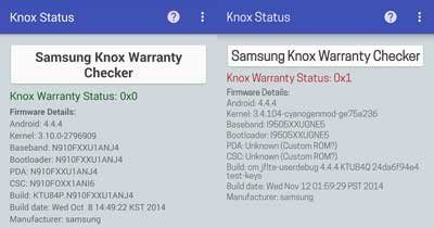 Samsung-Knox-Status