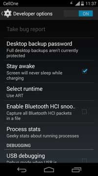 android-developer-options