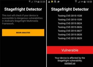 Stagefright-detector