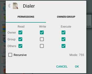 dialer-folder-ermission