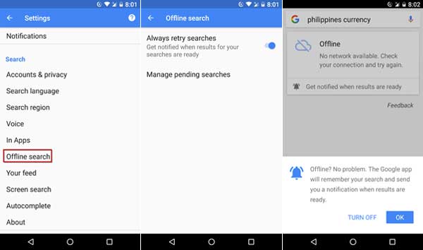 google-offline-search-in-android