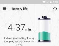 Kaspersky Battery life app