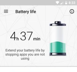 Kaspersky Battery life app