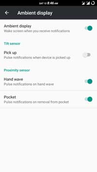 Enable Ambient Display on Redmi Note 4 Runs Custom ROM