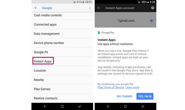 How to Enable Instant Apps on Android & How to Get it